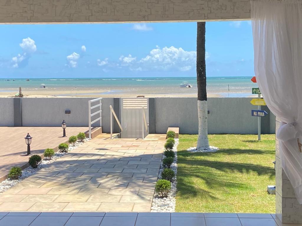 Casa Pe Na Areia Vila São José da Coroa Grande Exterior foto