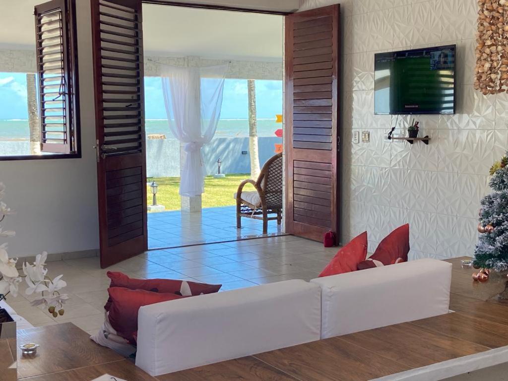 Casa Pe Na Areia Vila São José da Coroa Grande Exterior foto