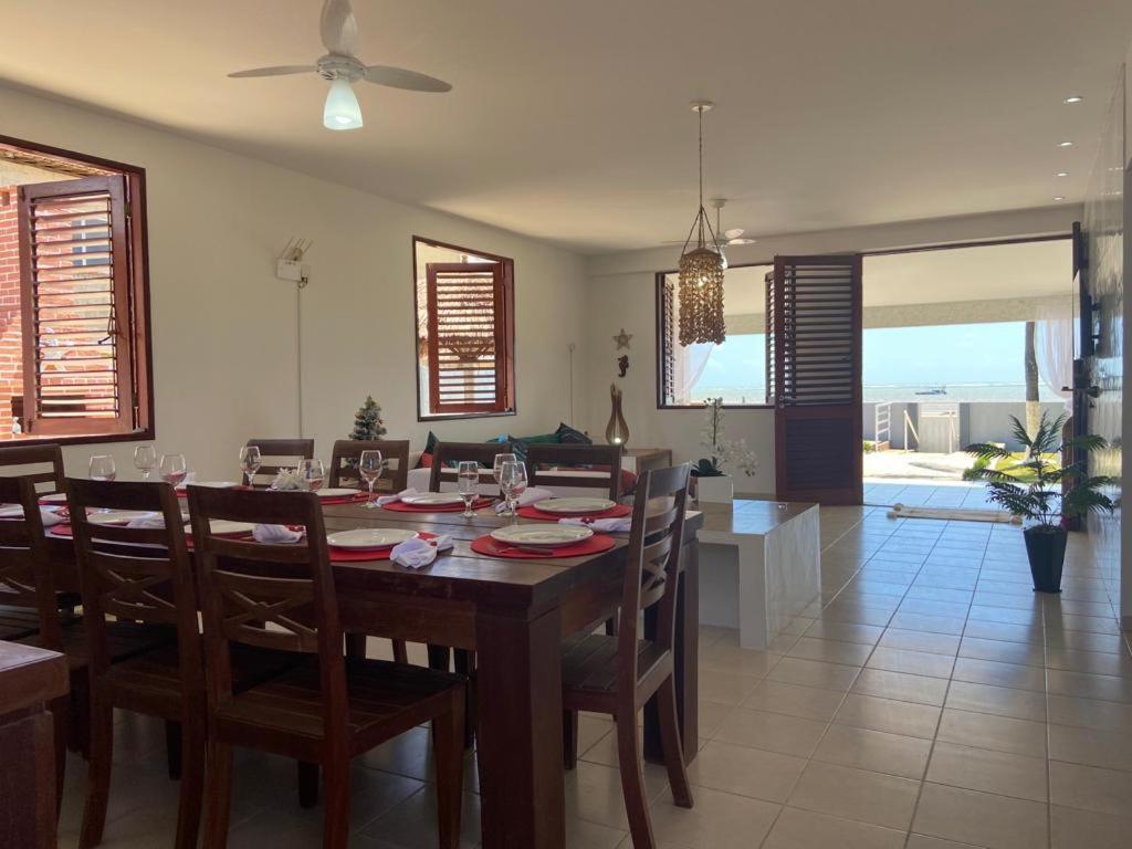 Casa Pe Na Areia Vila São José da Coroa Grande Exterior foto